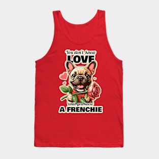 French Bulldog Valentine's day Tank Top